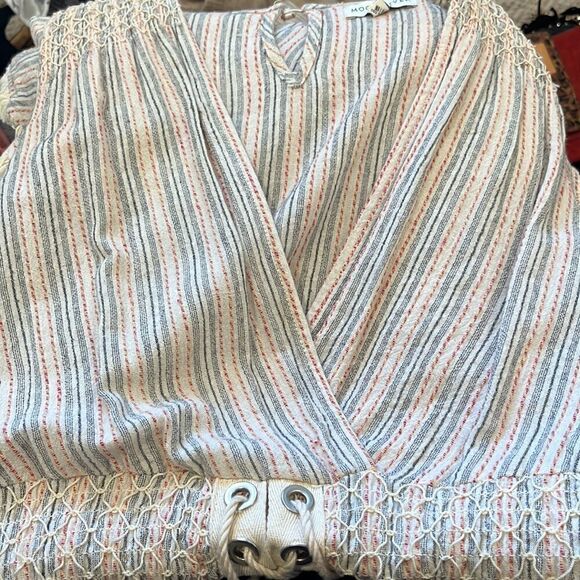 Moon River Tan jumpsuit - Picture 4 of 6